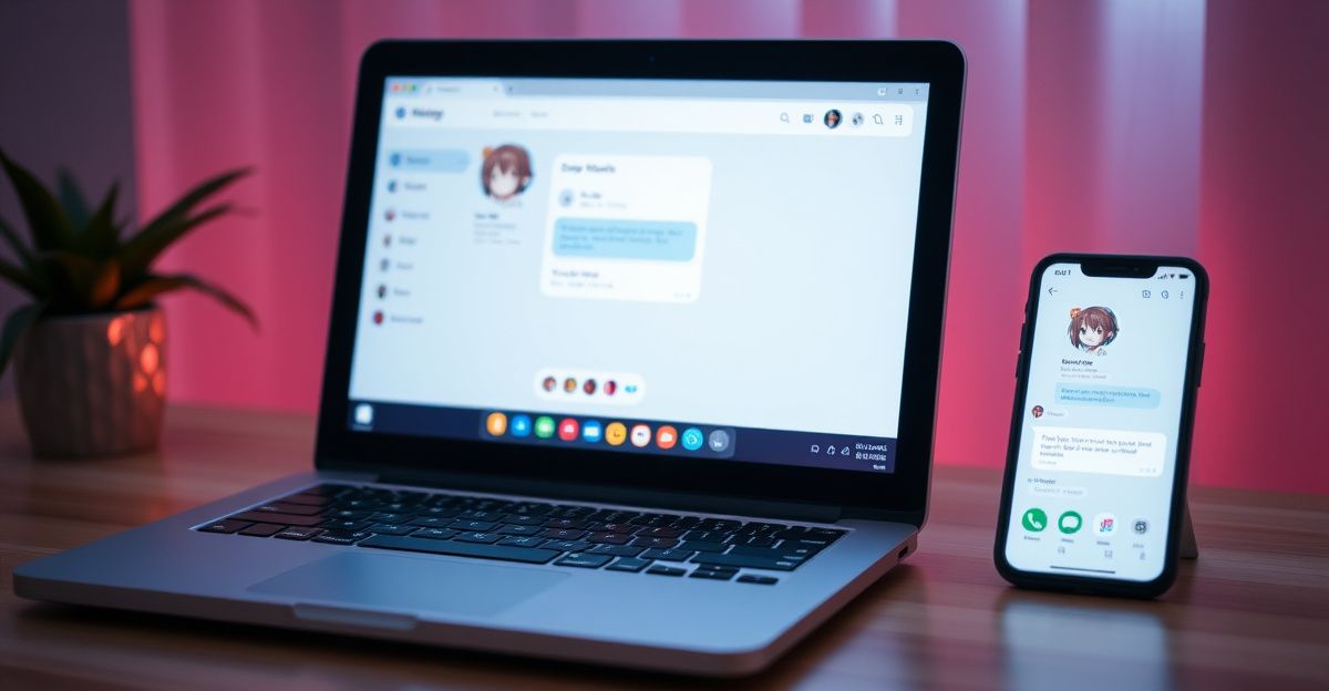 Funktionsumfang im Vergleich zur mobilen Version